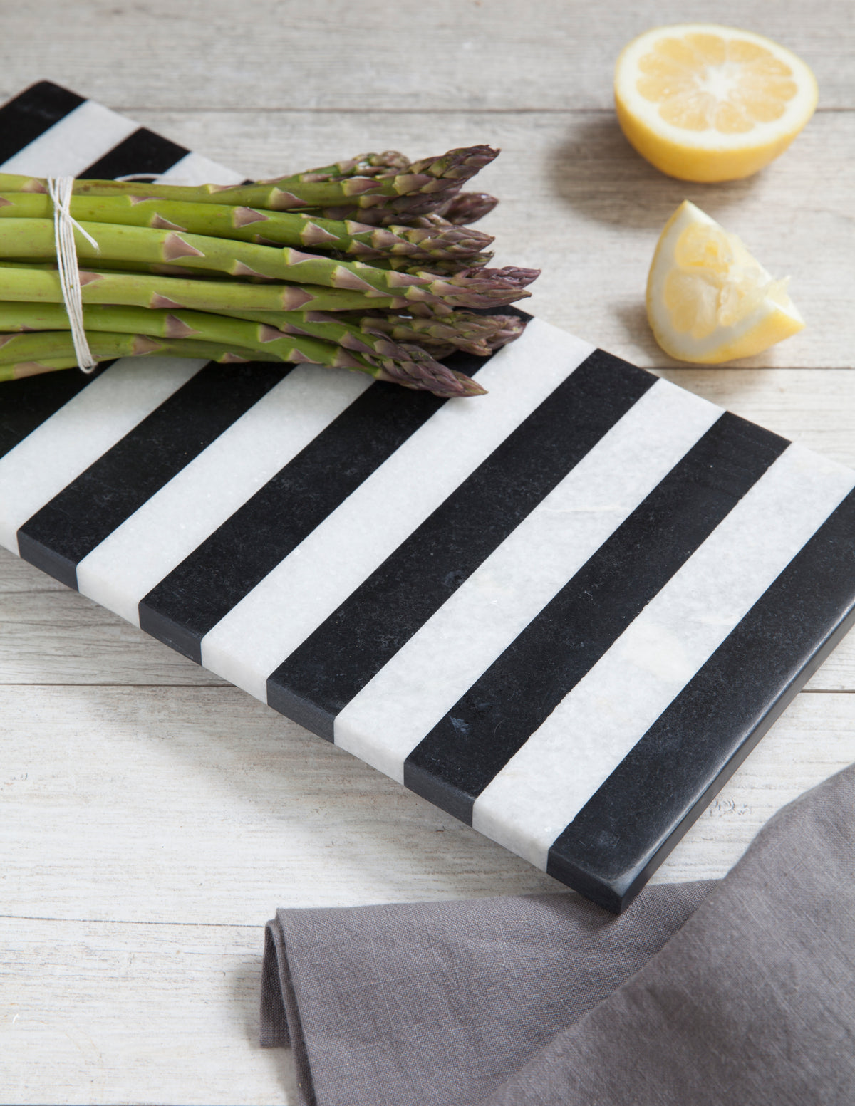 Be Home Striped Marble Board