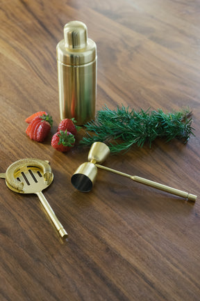 Be Home Matte Gold Cocktail Shaker