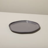 Be Home 64-702 Stoneware Flat Plate Slate Grey Medium IMG_0228