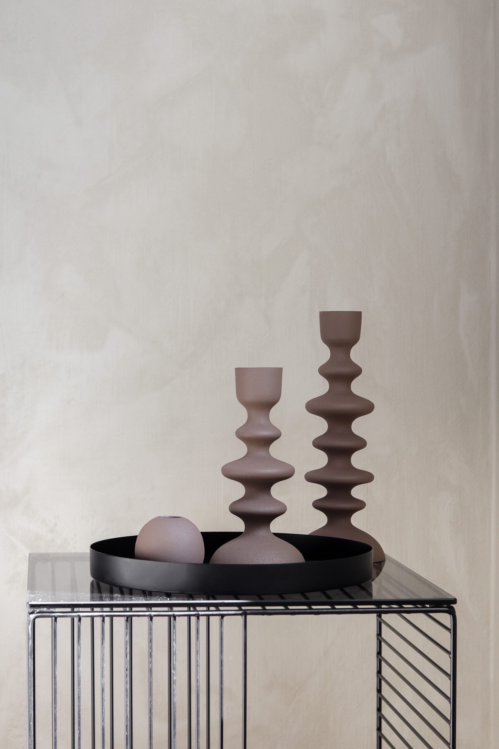 Coming Home Wave Candleholder Marrakech Group 21096.