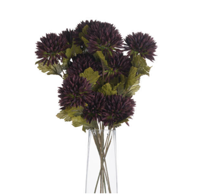 Hill Interiors Chocolate Chrysanthamums