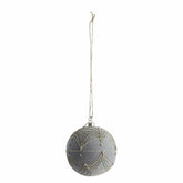 Lene Bjerre_Jalia Christmas Bauble_A00010521_Grey_2122021