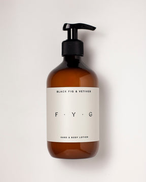 FYG Black Fig & Vertiver Hand & Body Lotion