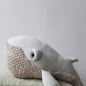 Big Stuffed Small Albino Whale