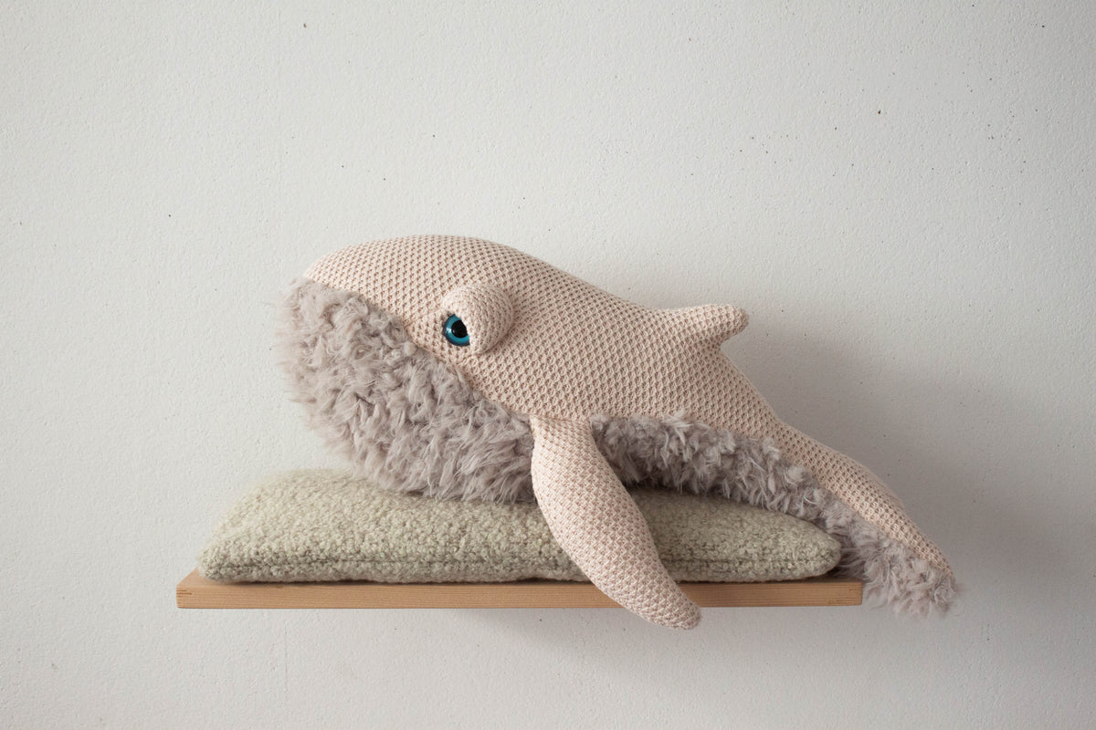 Big Stuffed Small Mama Whale