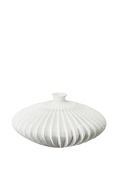 Wikholmform Vase Low White Matte 44257